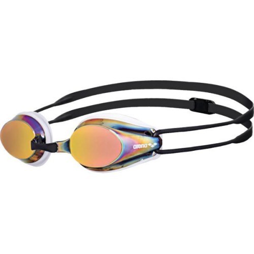 Swimming Goggles Arena Tracks, White-Red