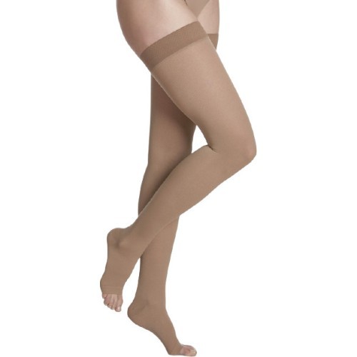 Kompresijas zeķes līdz augšstilbam COTTON by SIGVARIS, 2. kompresijas klase - S - Normāls