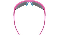 Uvex Aerios S saulesbrilles, matēti rozā / spoguļzilas