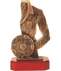 Statuete BEL182 Futbols - 25cm - Bronza
