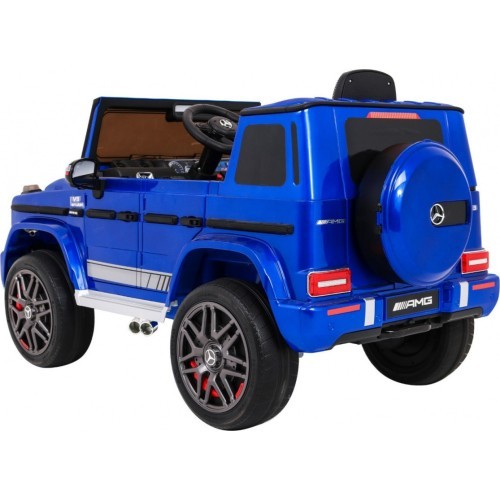 Elektromobilis Mercedes G63, zils