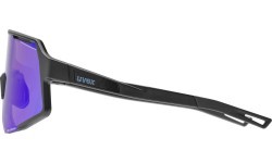 Uvex sequenze CV black matt / mirror blue glasses