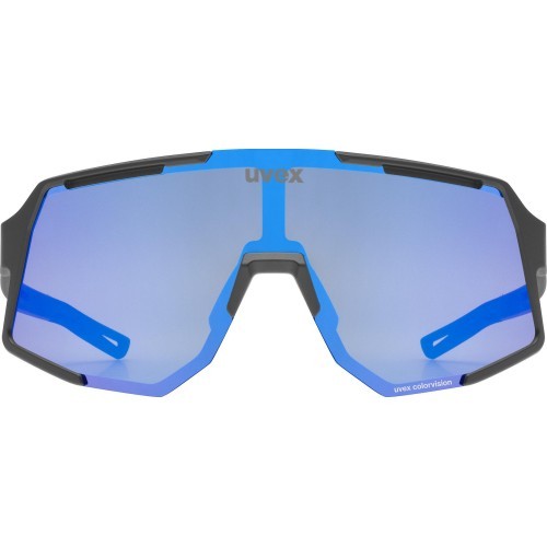 Brilles Uvex sequenze CV black matt / mirror blue