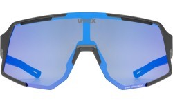Brilles Uvex sequenze CV black matt / mirror blue