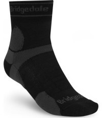 UL TrailRun Merino Sport 3/4 zeķes, melnas/pelēkas, S - 816