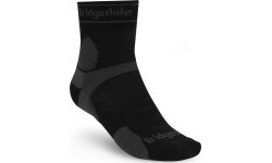 Носки UL TrailRun Merino Sport 3/4, чёрно-серые, S - 816