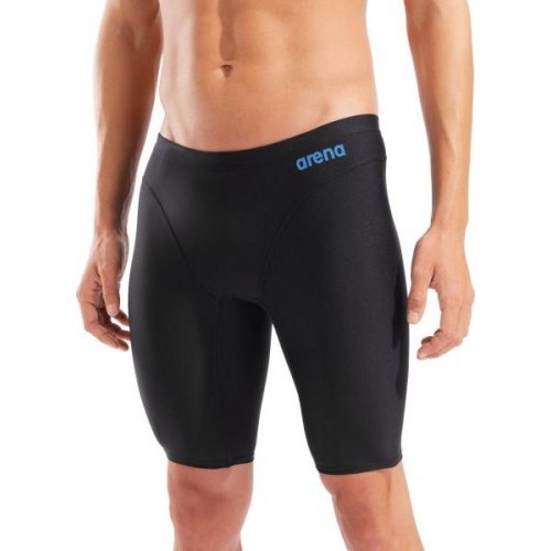 Мужские плавки Solid Swim Jammer, черно-синие - 565