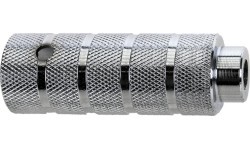 BMX Foot Pegs // 14 mm axle, 38 x 110 mm, steel (silver)