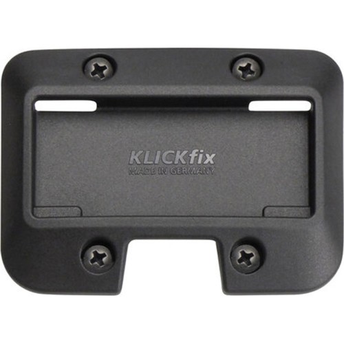 Велосипедная сумка на руль Rixen & Kaul KLICKfix // с креплением KLICKfix, металлическая (чёрная)
