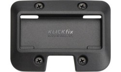 Rixen & Kaul KLICKfix bicycle handlebar bag // with KLICKfix holder, metal (black)