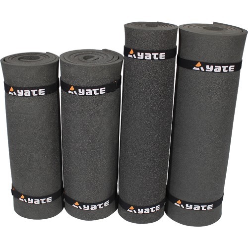 Paklājs Yate EVA Comfort, 14 mm, ar gumijām – melns