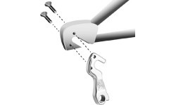 Derailleur Hanger GH-257, silver