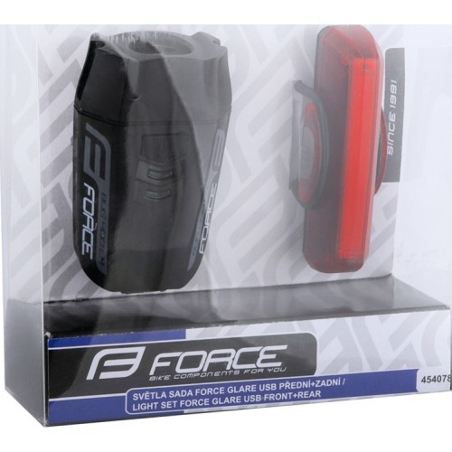 Lukturu komplekts FORCE Glare USB