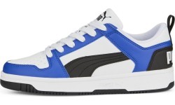 Puma pusaudžu apavi Rebound Layup Lo SL Jr White Blue 370490 19