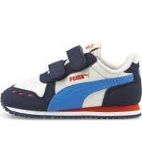 Puma Cabana Racer SL V Inf Kids' Sneakers Nimbus White Blue Red 351980 93