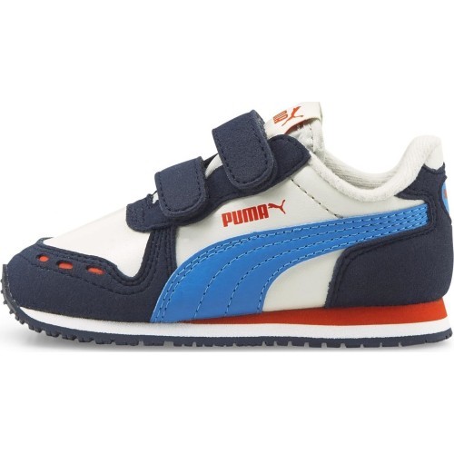 Puma Cabana Racer SL V Inf bērnu apavi Nimbus White Blue Red 351980 93