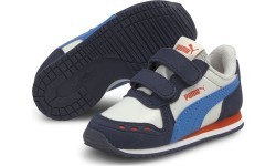 Puma Cabana Racer SL V Inf Kids' Sneakers Nimbus White Blue Red 351980 93