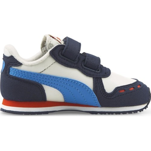 Puma Cabana Racer SL V Inf bērnu apavi Nimbus White Blue Red 351980 93