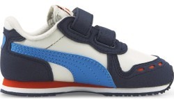 Puma Cabana Racer SL V Inf Kids' Sneakers Nimbus White Blue Red 351980 93