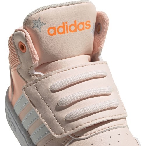 Кроссовки для девочек Adidas Hoops Mid 2.0 I розовые FW4924