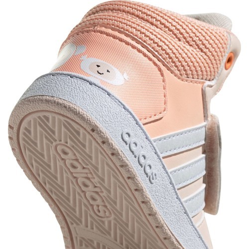 Кроссовки для девочек Adidas Hoops Mid 2.0 I розовые FW4924