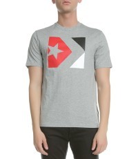 Converse Star Chevron Tri Color Tee Grey T-shirt 10005884 035