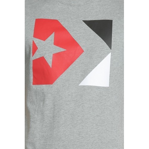 Футболка Converse Star Chevron Tri Color Tee Grey 10005884 035