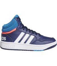 Adidas Hoops 3.0 Mid Blue GW0400 apavi pusaudžiem