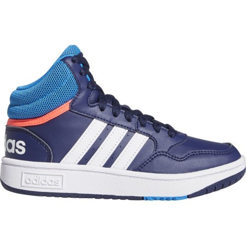 Adidas Hoops 3.0 Mid Blue GW0400 подростковая обувь
