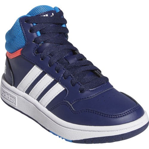 Adidas Hoops 3.0 Mid Blue GW0400 kids' shoes