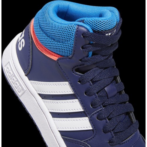 Adidas Hoops 3.0 Mid Blue GW0400 kids' shoes