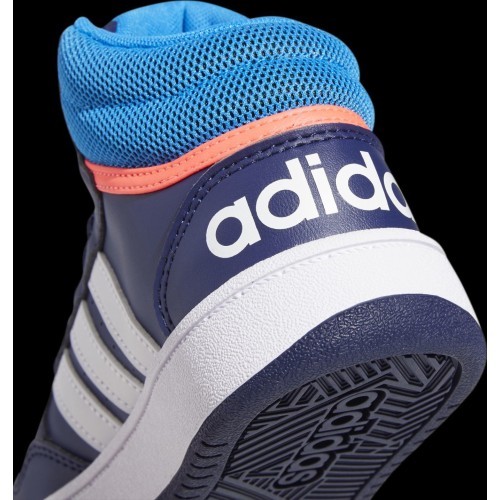Adidas Hoops 3.0 Mid Blue GW0400 kids' shoes