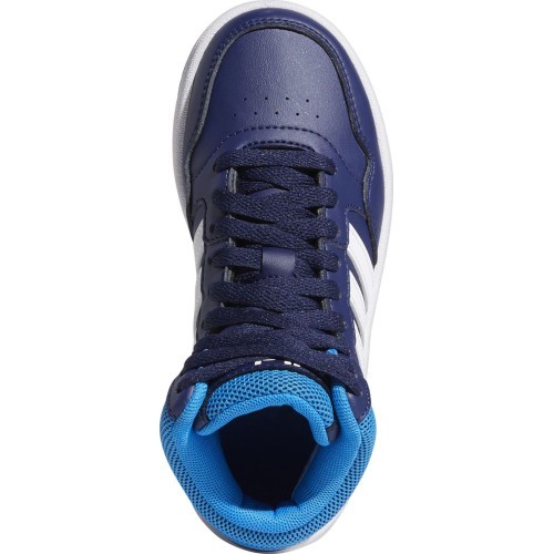 Adidas Hoops 3.0 Mid Blue GW0400 kids' shoes