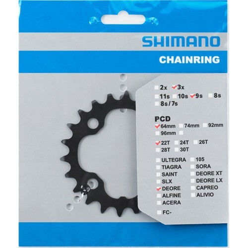 Shimano FC-M590 Deore Chainring 22T