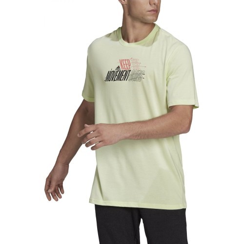 Мужская футболка Adidas Keep G Tee зелёная HA4067