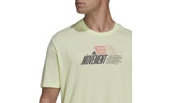 Мужская футболка Adidas Keep G Tee зелёная HA4067