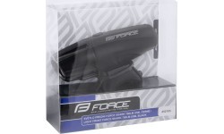 Передний фонарь FORCE Shark 700 USB (чёрный)