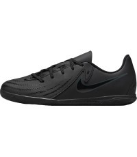 Футбольные бутсы подростковые Nike Jr Phantom GX 2 Club IC чёрные FJ2606 002