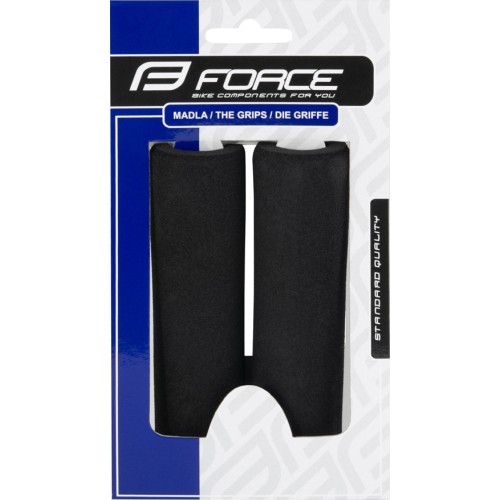 FORCE 130mm grips, foam, black