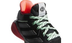 Adidas подростковые кроссовки Harden Stepback J Black Pink Green FW8545