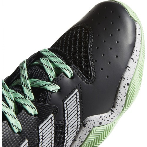 Adidas подростковые кроссовки Harden Stepback J Black Pink Green FW8545