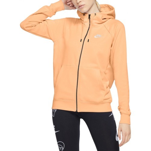 Женская толстовка Nike W NSW Essntl Hoodie FZ Flc Orange BV4122 734