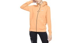 Женская толстовка Nike W NSW Essntl Hoodie FZ Flc Orange BV4122 734