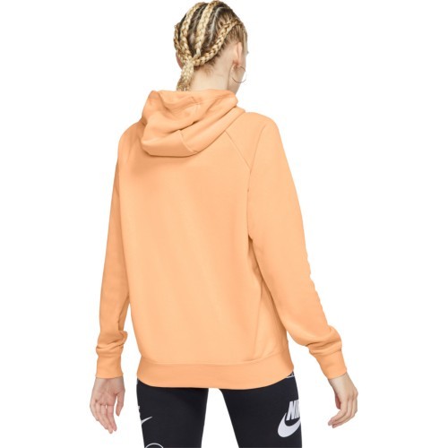 Nike sieviešu džemperis W NSW Essntl Hoodie FZ Flc Orange BV4122 734