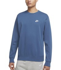 Nike Sportswear Club Fleece Crew Men's Sweatshirt Blue BV2666 407