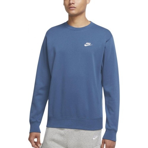 Nike Sportswear Club Fleece Crew Men's Sweatshirt Blue BV2666 407