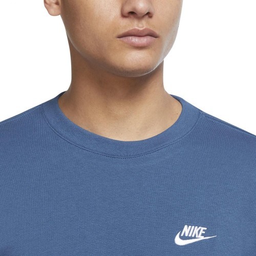 Nike Sportswear Club Fleece Crew Men's Sweatshirt Blue BV2666 407