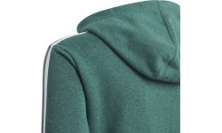 Adidas YB 3S FZ Hoodie Green bērnu džemperis DJ1745