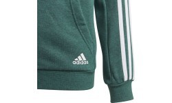 Adidas YB 3S FZ Hoodie Green bērnu džemperis DJ1745
