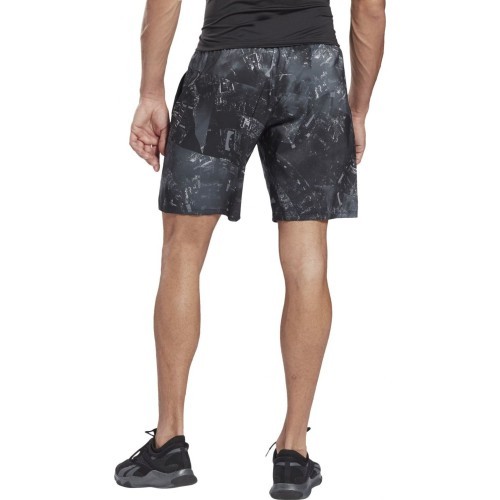 Reebok šorti vīriešiem TS Epic Ltwt AOP Grey GJ6385